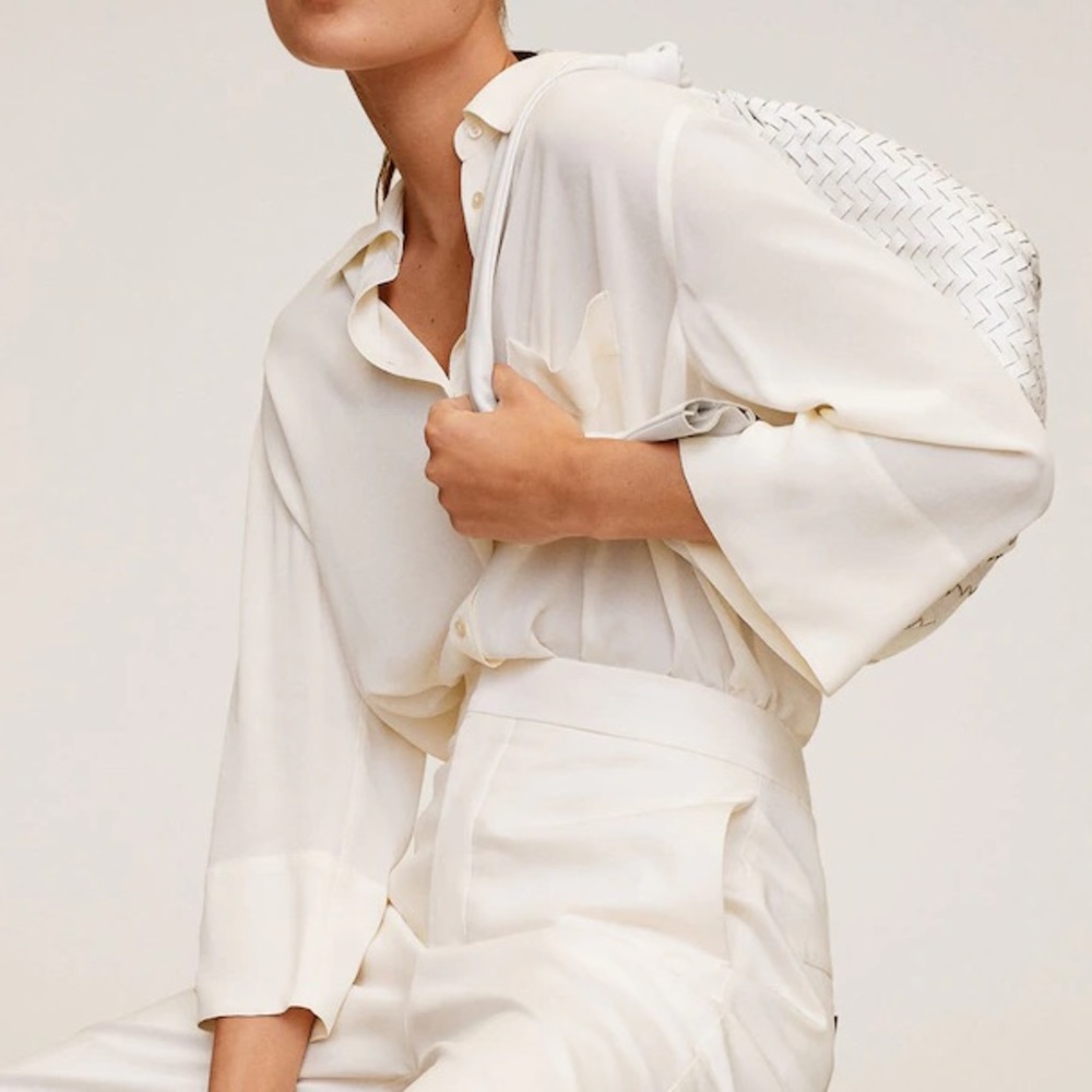 Mango Cream Blouse